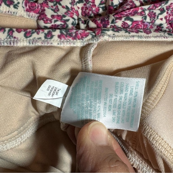 🌻Kona Sol Pink Floral One-Piece Swimsuit Women’s size Medium Large 12-14 NWT - Picture 6 of 7